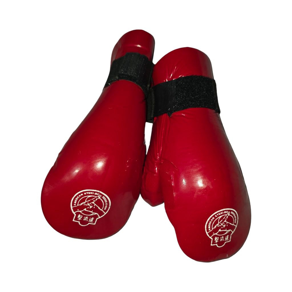Kids Unbranded Other One Size Red & Black Martial Arts Gloves